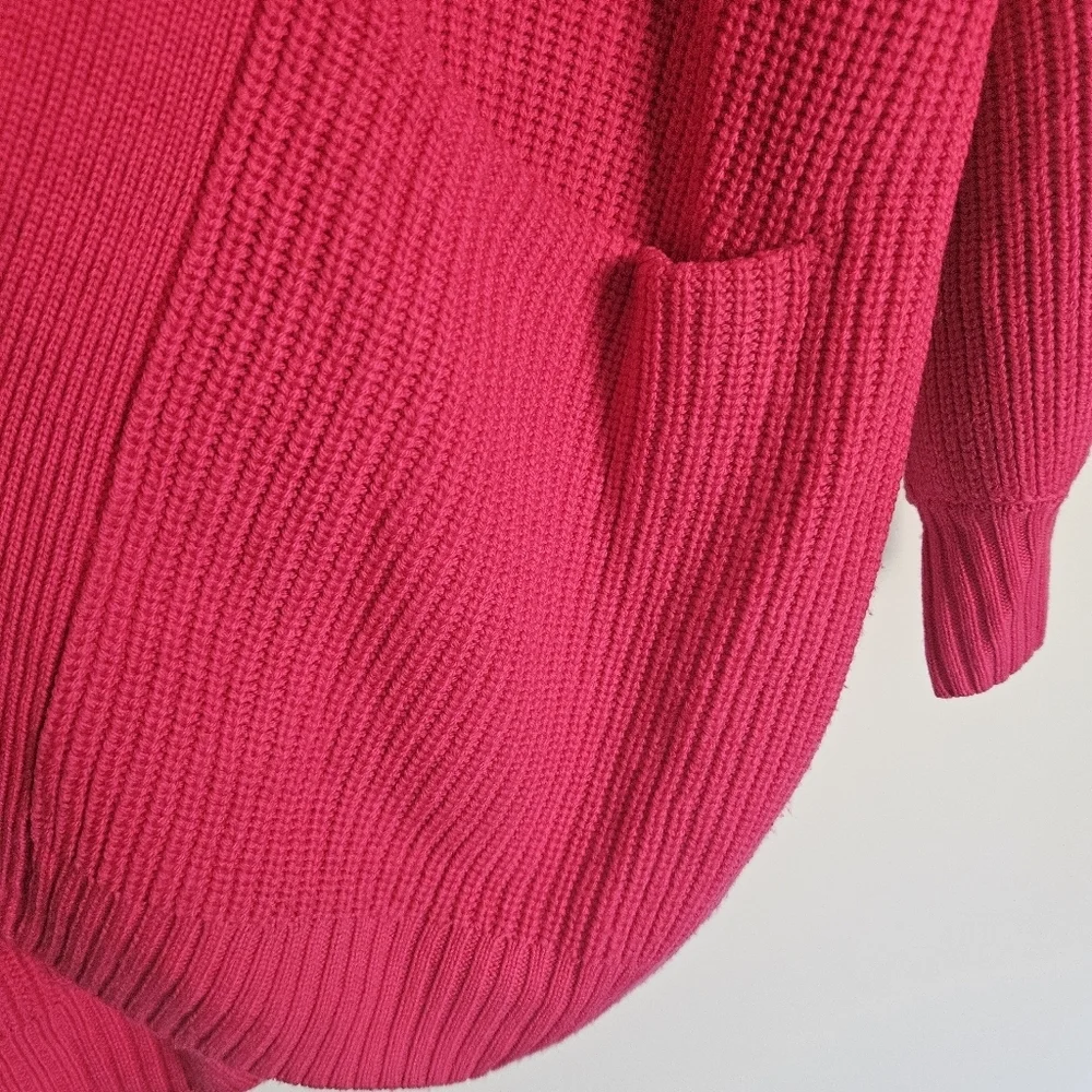 Wilfred Free Pink Merino Wool Unwind Cardigan Size S - Picture 5 of 10